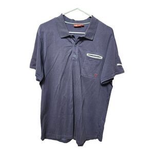 1034 - Puma Blue Golf Polo Shirt L